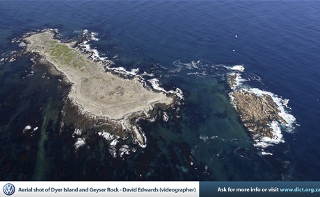 dyer island and Geyser rock 